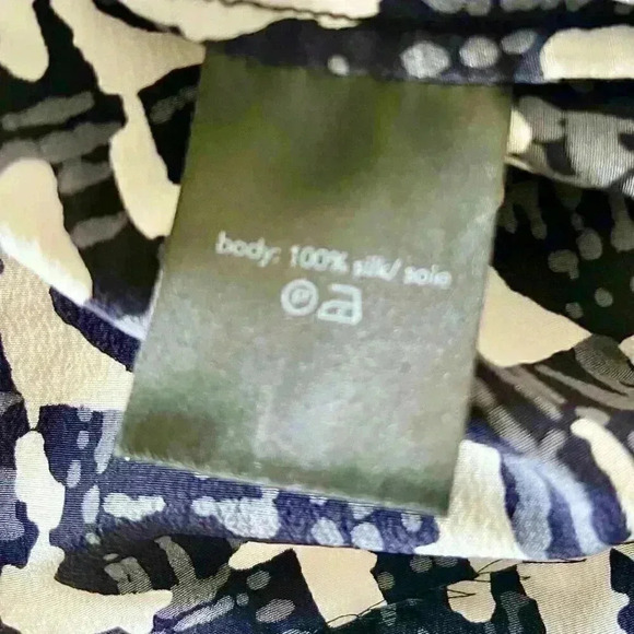 RAOUL Women's Long-Sleeved SILK  Shirt SIZE US 4, UK 8 - Picture 10 of 15